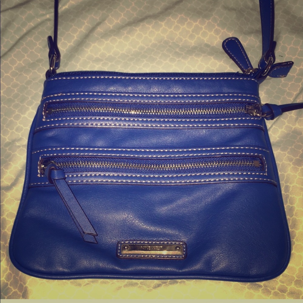 Blue crossbody
